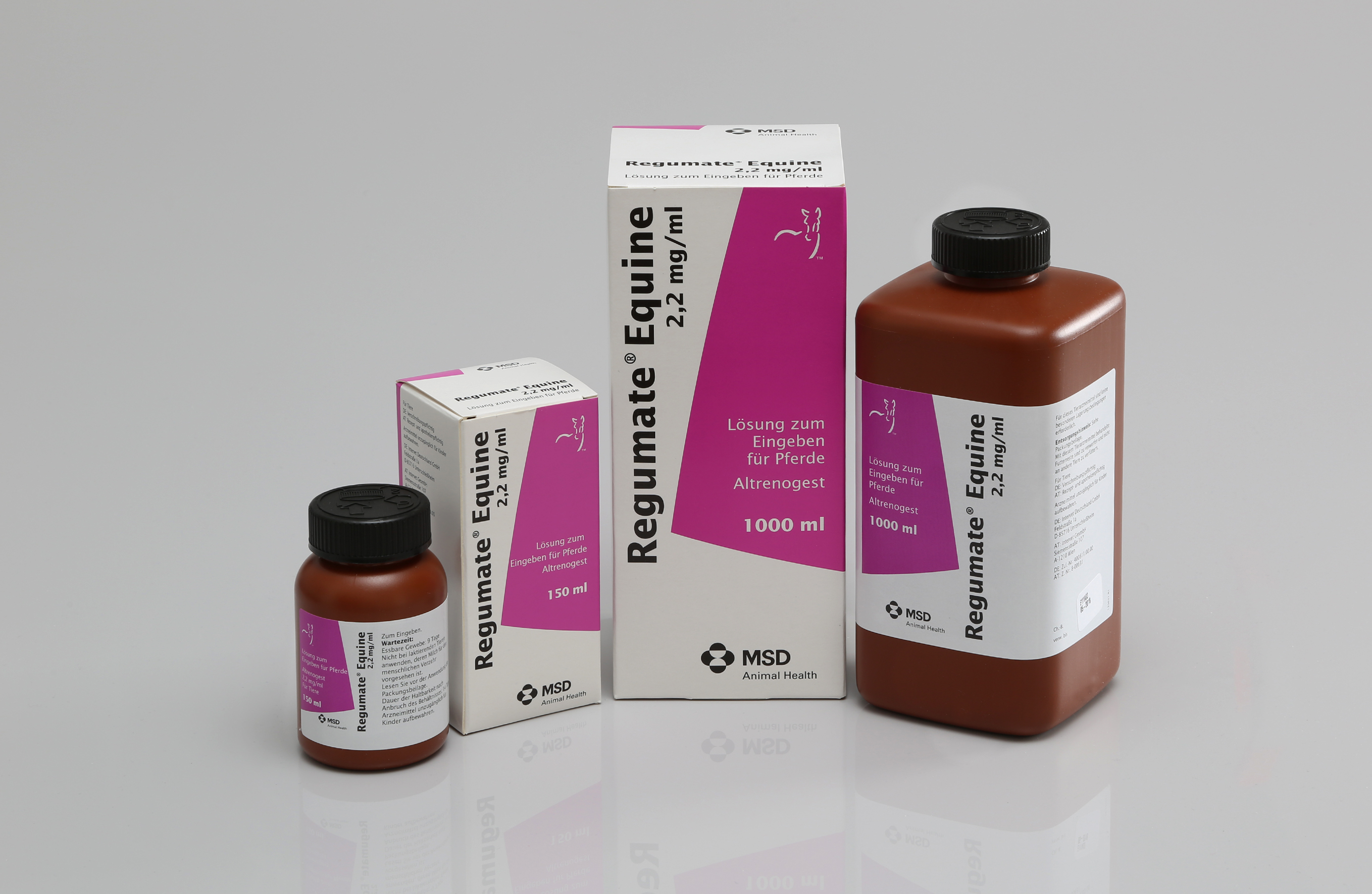 710925 & 71181_Regumate_Equine-msd Regumate® Equine 2,2mg/ml Veterinärprodukt von MSD Animal Health
