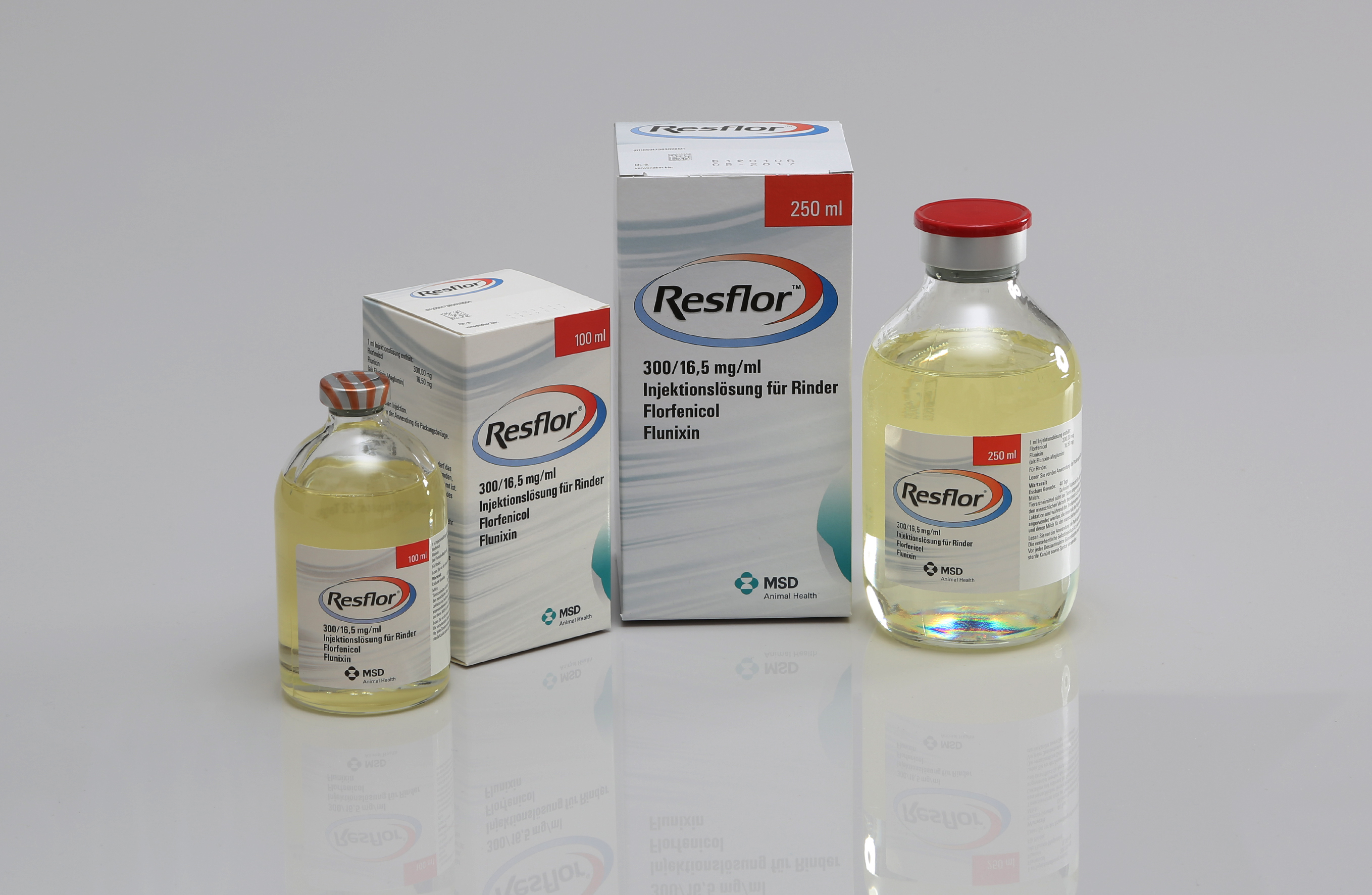 Resflor-msd Resflor® 300/16,5 mg/ml Veterinärprodukt von MSD Animal Health