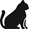 Katzen Piktogramm