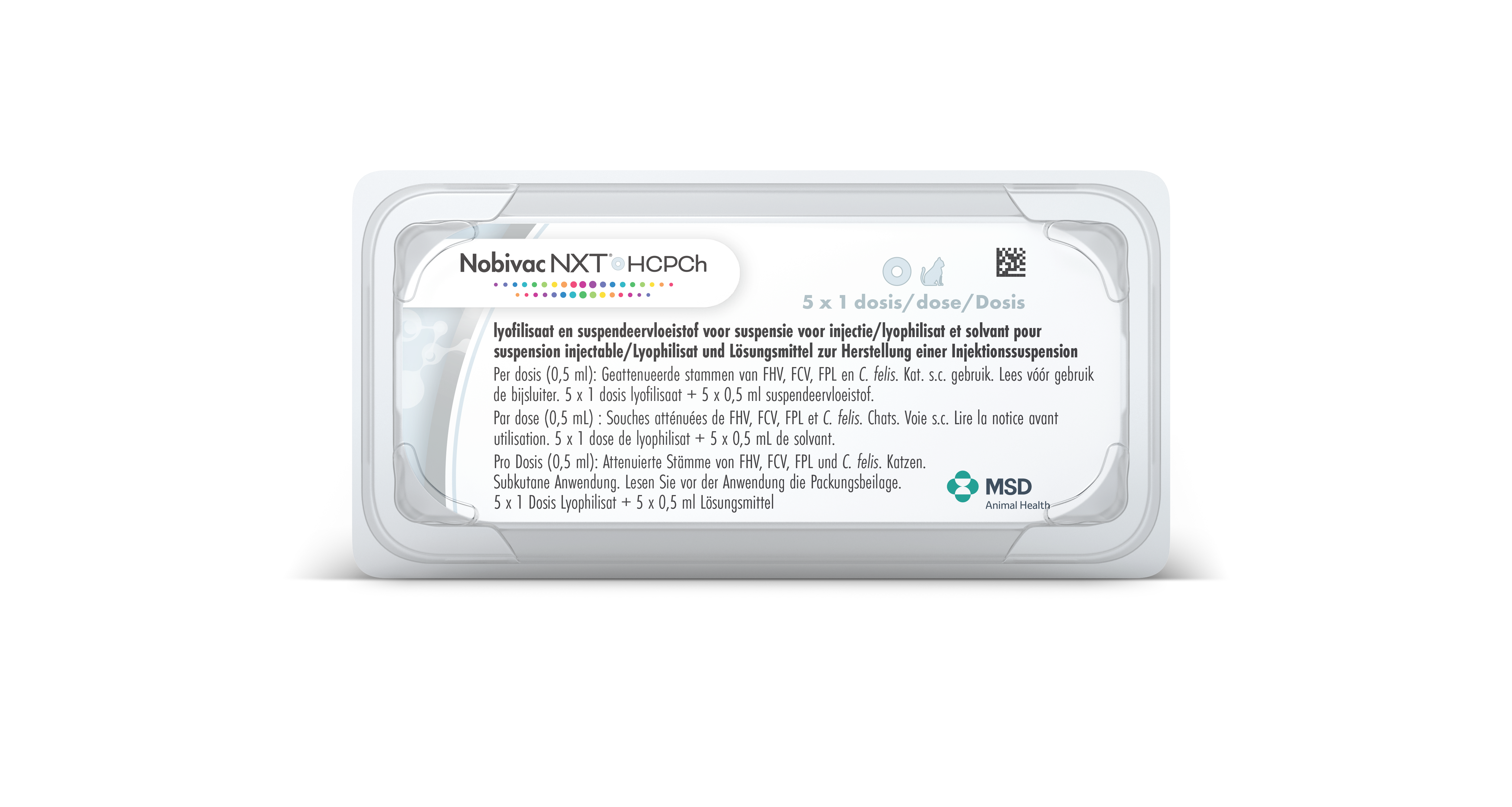 Packshot NobivacNXT-HCPCh-5 Ds.