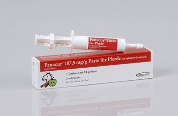 klippe Frastøde gele Panacur® 187,5 mg/g Paste mit Apfel-Zimt-Geschmack - MSD Tiergesundheit  Deutschland